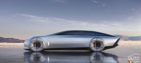 Le concept Model L100 de Lincoln, profil